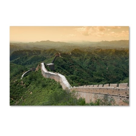 Philippe Hugonnard 'Great Wall IV' Canvas Art,30x47